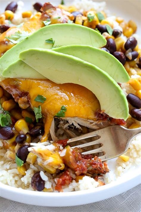 slow-cooker-salsa-chicken-black-beans-and-corn image