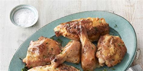 maple-butter-roasted-chicken-recipe-country-living image