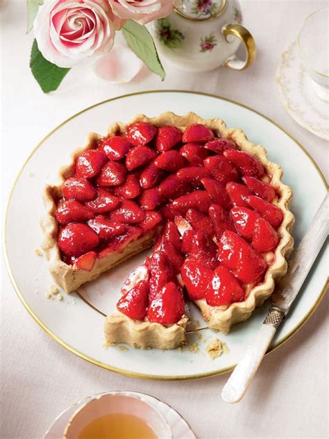 french-strawberry-tart-recipe-delicious-magazine image