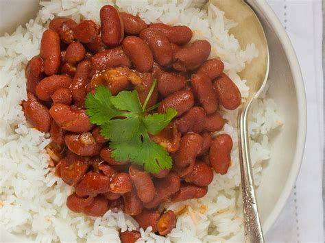 puerto-rican-red-beans-and-rice-recipe-food-wine image