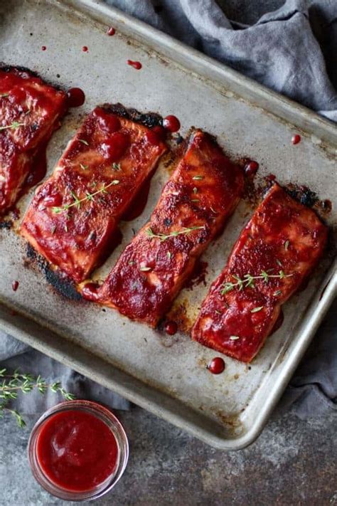 raspberry-balsamic-glazed-salmon-whole30-the-real image
