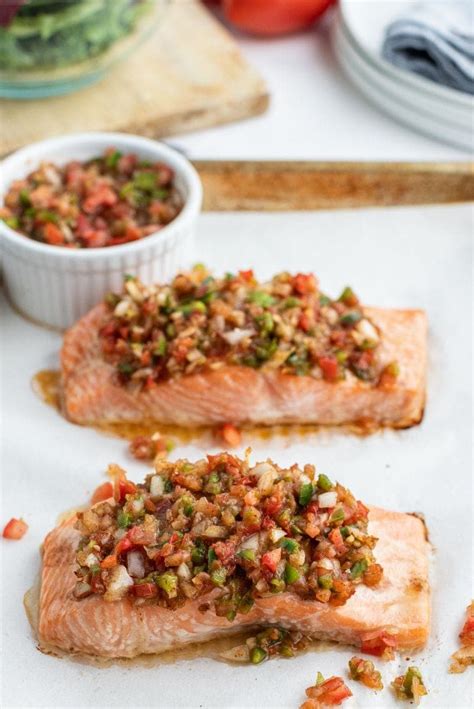salsa-roasted-salmon-recipe-girl image