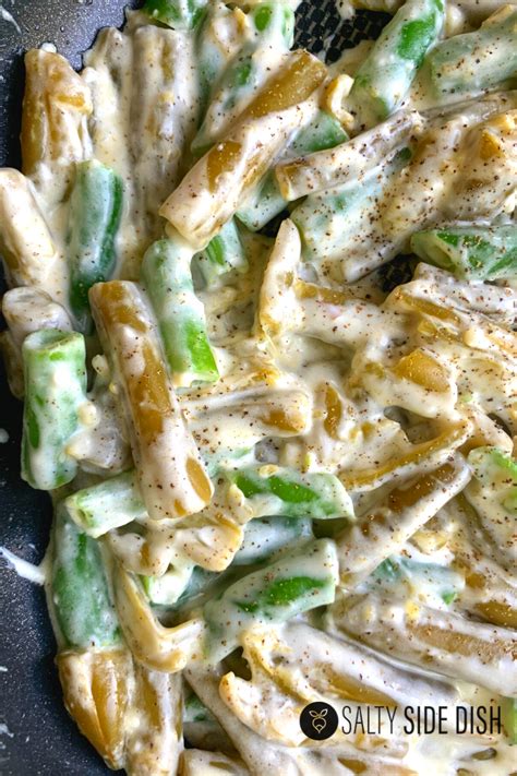 keto-green-beans-recipe-with-cream-cheese-salty image