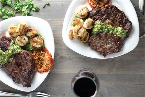 surf-and-turf-for-two-steak-scallops-sofabfood image
