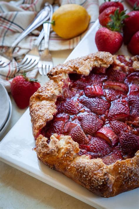 strawberry-rhubarb-galette-eat-the-love image