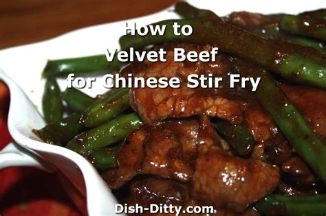 how-to-velvet-beef-or-chicken-for-chinese-stir-fry image