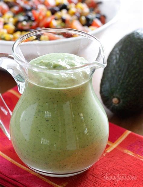 zesty-avocado-cilantro-buttermilk-dressing-skinnytaste image