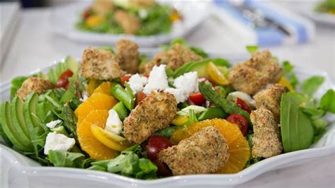 lower-carb-popcorn-chicken-with-summer-salad image