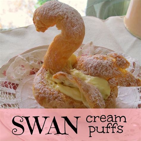 swan-cream-puffs-crafts-a-la-mode image