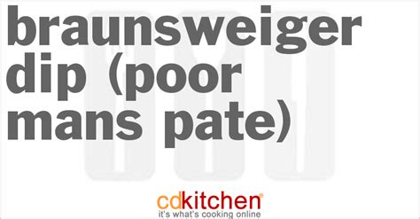 braunsweiger-dip-poor-mans-pate image