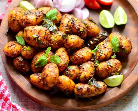 spicy-baby-potatoes-recipe-archanas-kitchen image
