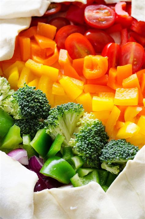 vegetable-tart-with-rainbow-veggies-ricotta-and-puff image