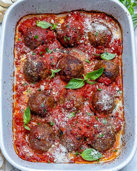 italian-baked-meatballs-clean-food-crush image