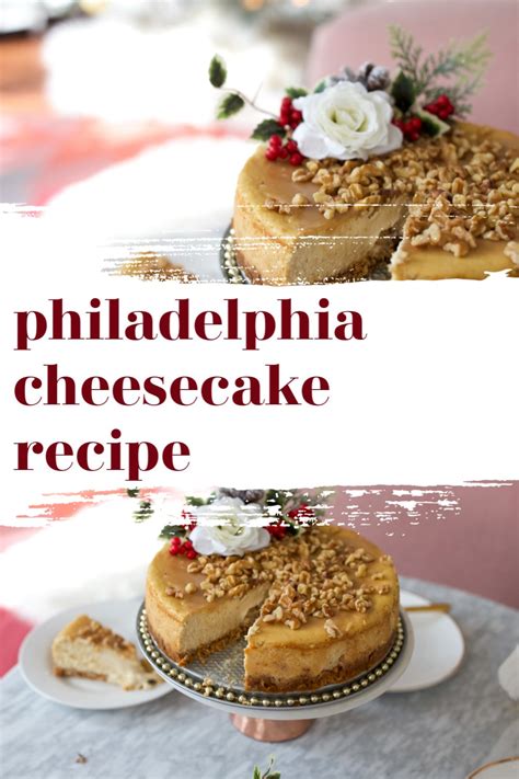 philadelphia-cheesecake-recipe-easy-cheesecake image