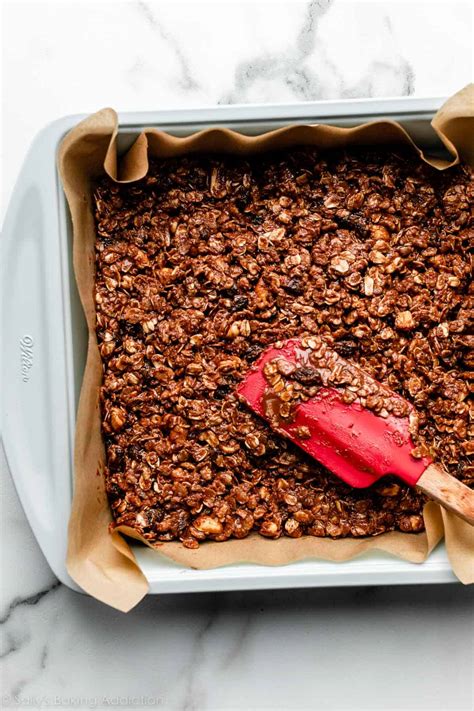 no-bake-chocolate-fudge-oat-bars-sallys-baking image