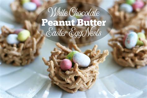 white-chocolate-peanut-butter-easter-egg-nests image