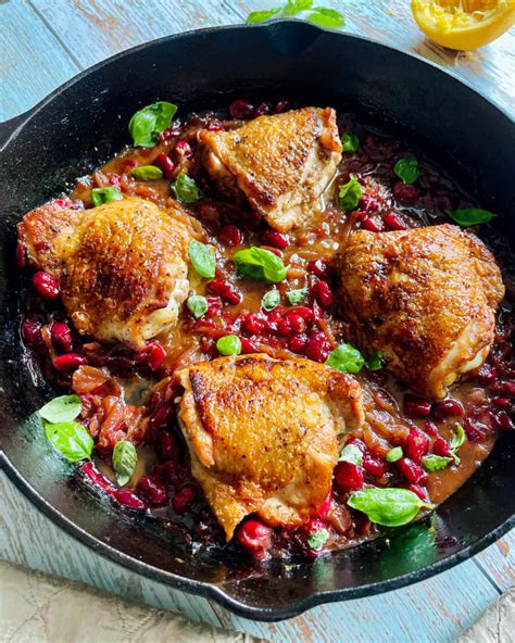 cranberry-chicken-recipe-crispy-chicken-thighs image