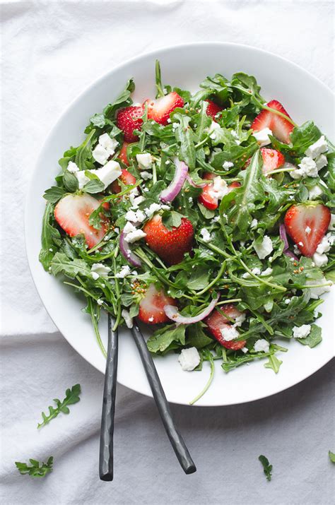 baby-arugula-and-strawberry-salad-with-feta image