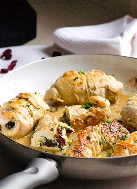 chicken-stuffed-with-brie-spinach-and-cranberries image