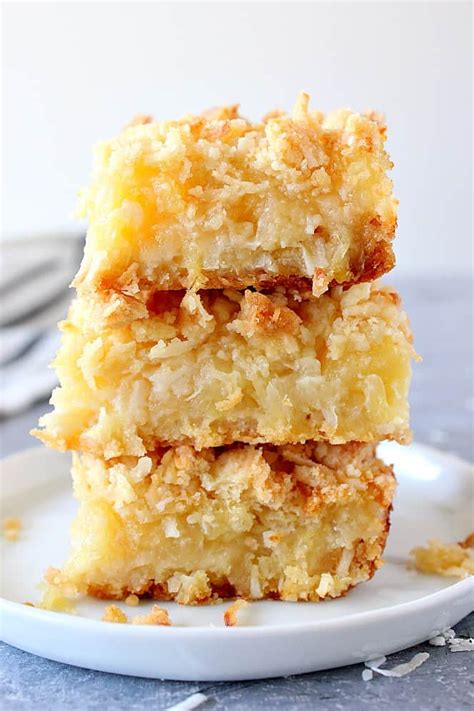 pineapple-coconut-crumb-bars-recipe-crunchy image