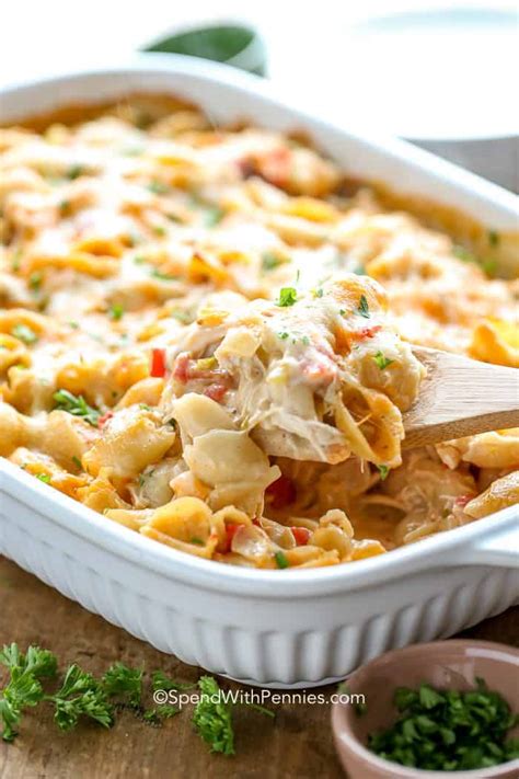 cheesy-chicken-casserole-spend-with-pennies image