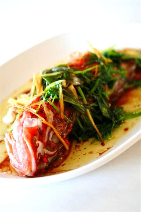 chinese-steamed-fish-recipe-steamy-kitchen image