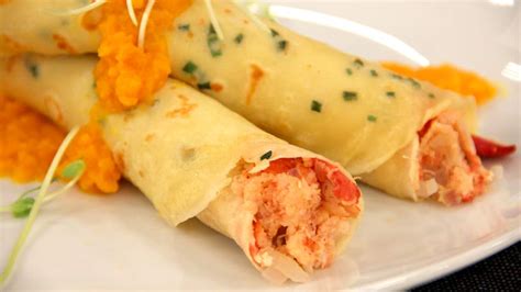 lobster-crepe-with-sweet-carrot-puree-steven-and image