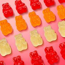 red-wild-cherry-gummi-gummy-bears-candy-5-pound image