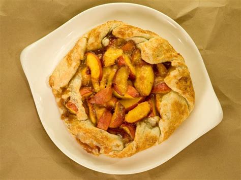 fresh-peaches-and-cream-rustic-pie-cooking-channel image