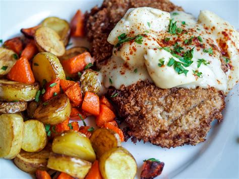 veal-cutlets-with-crabmeat-cream-sauce-the image