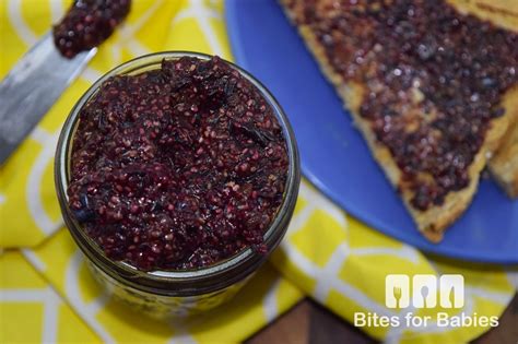 blueberry-chia-seed-jam-bites-for-foodies image