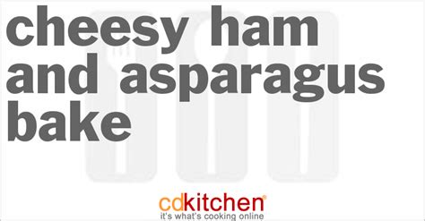 cheesy-ham-and-asparagus-bake image
