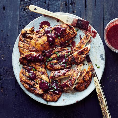 smoky-chicken-with-cherry-barbecue-sauce image