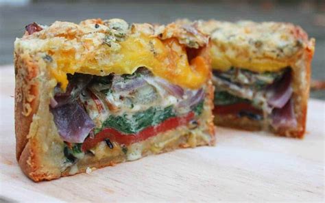 cheesy-layered-roasted-vegetable-pie-slow-the image