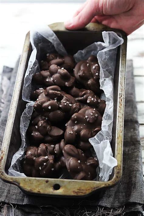3-ingredient-chocolate-almond-clusters-creme-de-la-crumb image
