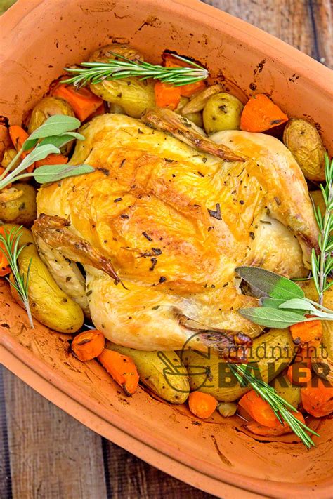 clay-pot-herbed-roast-chicken-the-midnight-baker image