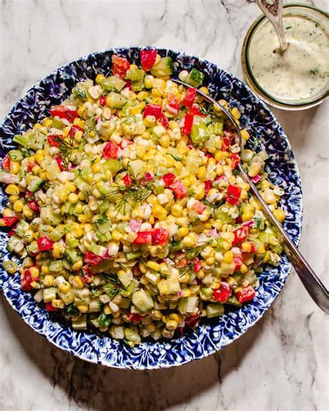 corn-salad-with-creamy-dill-dressing-my-pocket-kitchen image