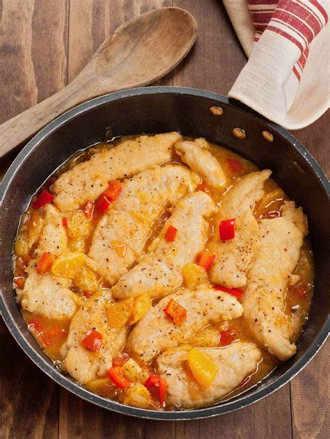 chicken-tenders-with-fresh-orange-pan-sauce image