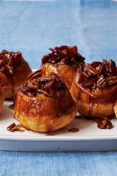 maple-bacon-and-pecan-sticky-buns-recipe-womans-day image