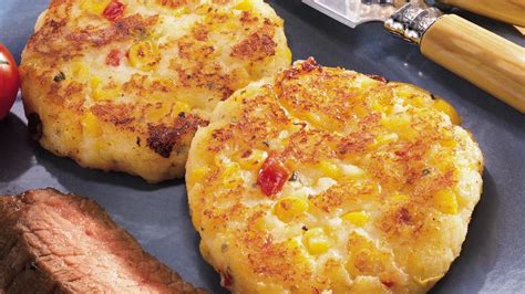 cheesy-potato-corn-cakes-recipe-pillsburycom image