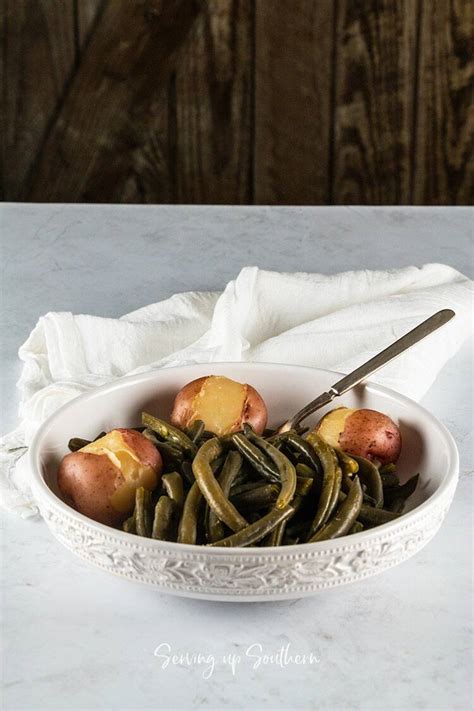 southern-style-green-beans-new-potatoes image
