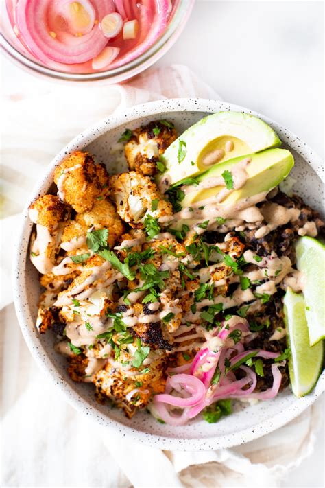 roasted-cauliflower-burrito-bowls-this-savory-vegan image