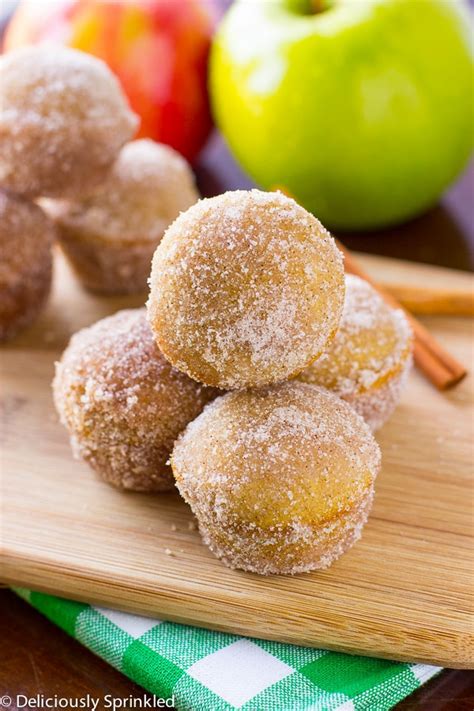 baked-apple-cider-donut-holes-deliciously-sprinkled image