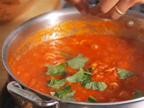 how-to-make-a-basic-tomato-sauce-food-network image