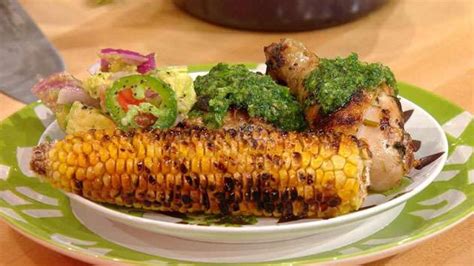 mojito-chicken-with-mojo-verde-recipe-rachael-ray image