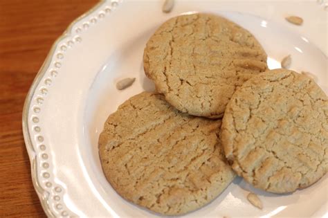 sunflower-seed-butter-cookies-easy-no-mixer-required image
