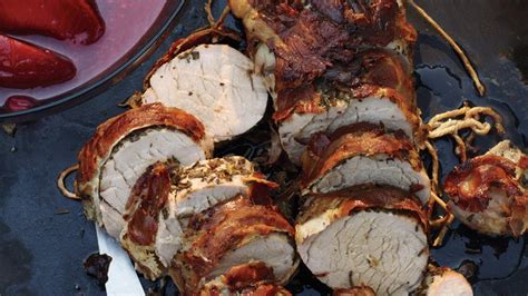 pork-tenderloin-with-plum-chutney-recipe-bon-apptit image