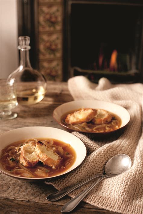 french-onion-soup-with-gruyre-toasts-recipe-delicious image
