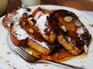 hawaiian-french-toast-with-almonds-dinner-then image