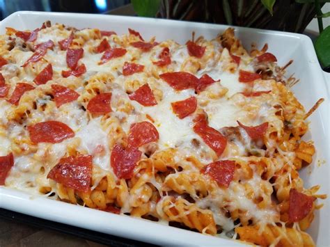 sausage-and-pepperoni-pizza-casserole-house-of-faucis image